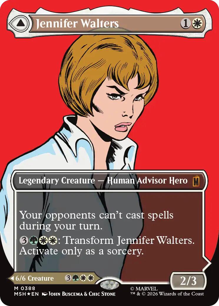 Jennifer Walters // The Sensational She-Hulk (Borderless) (0388) [Marvel Super Heroes] | Jack's On Queen