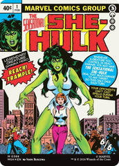 Jennifer Walters // The Sensational She-Hulk (Borderless) (0388) [Marvel Super Heroes] | Jack's On Queen