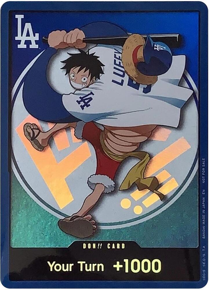 DON!! Card (LA Dodgers 2026 Promo) [One Piece Promotion Cards] | Jack's On Queen