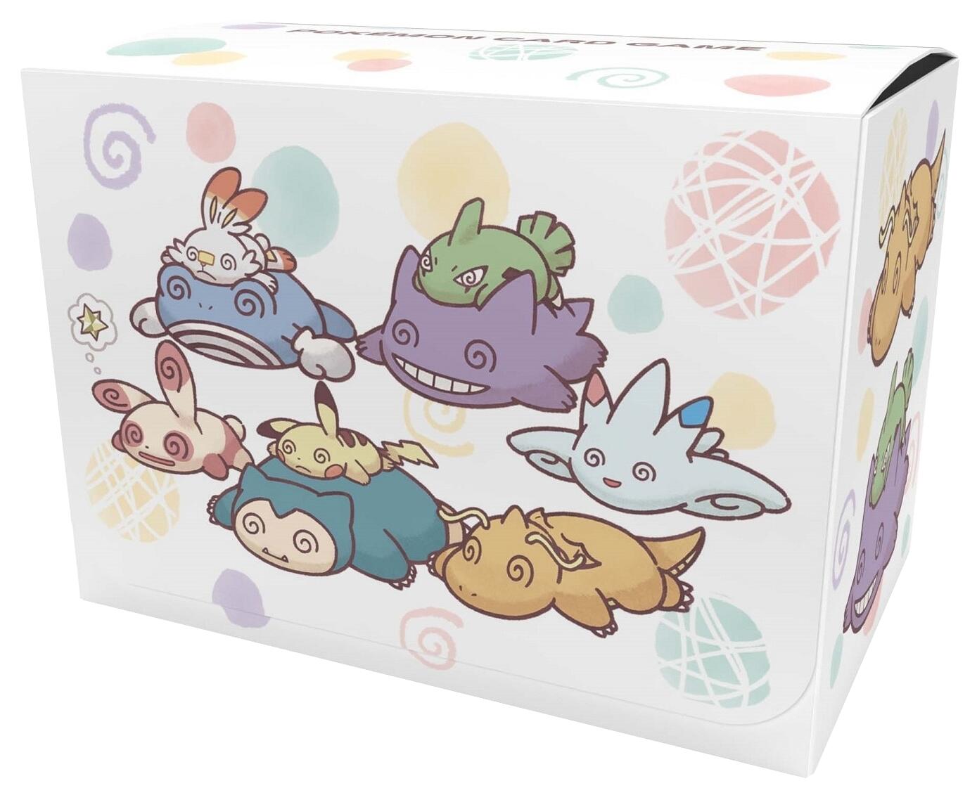 Pokemon Center Japan Exclusive: Exhausted Pokemon (Blue) Double Deck Box | Jack's On Queen