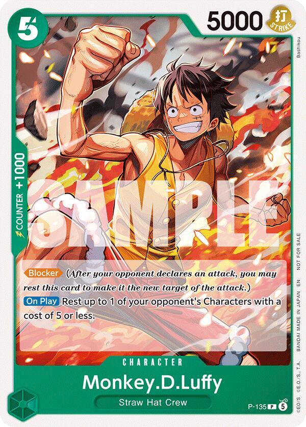 Monkey.D.Luffy (OP16 Release Event) (P-135) [One Piece Promotion Cards] | Jack's On Queen