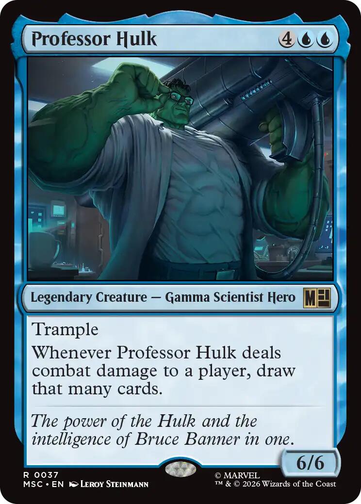 Professor Hulk (Surge Foil) [Marvel Super Heroes Commander] | Jack's On Queen