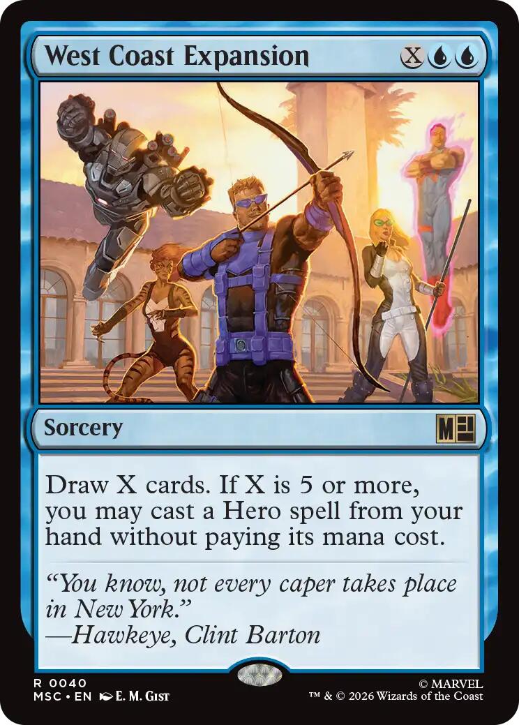 West Coast Expansion (Surge Foil) [Marvel Super Heroes Commander] | Jack's On Queen