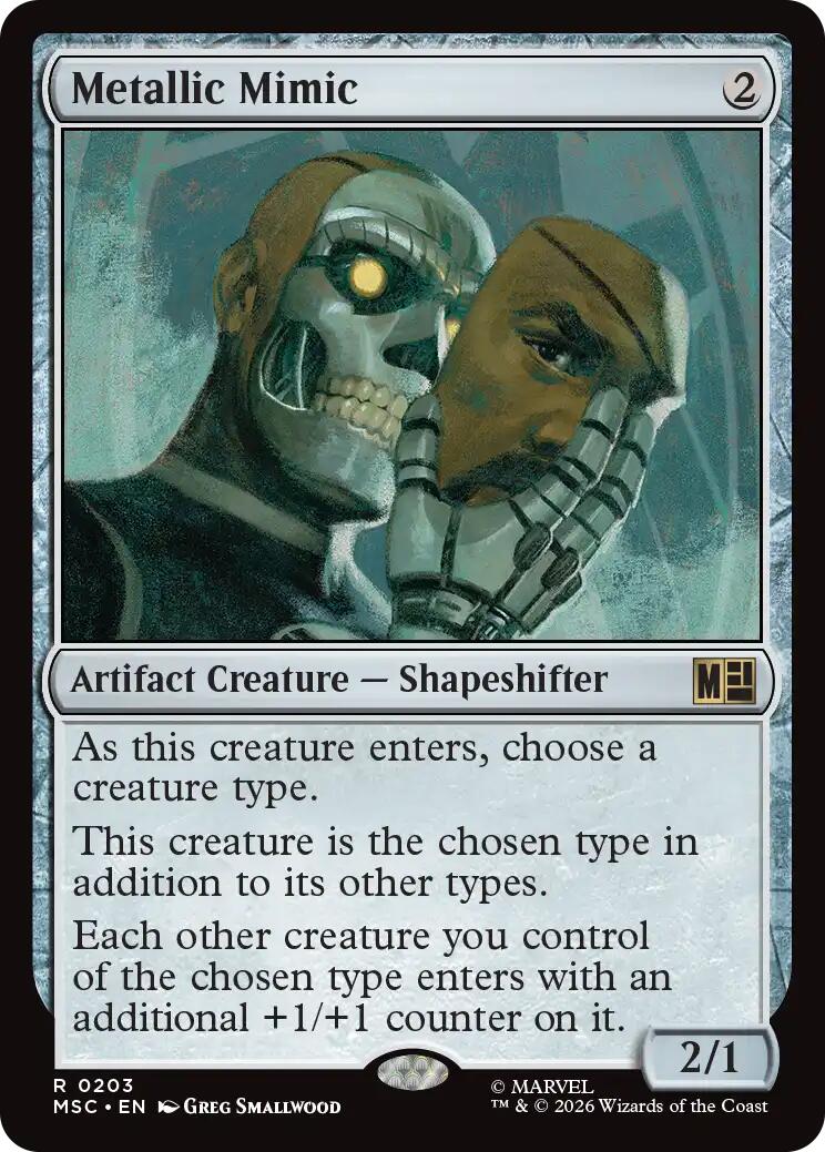 Metallic Mimic (Surge Foil) [Marvel Super Heroes Commander] | Jack's On Queen