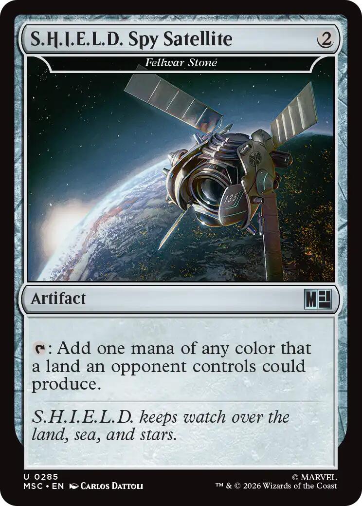 S.H.I.E.L.D. Spy Satellite - Fellwar Stone (Surge Foil) [Marvel Super Heroes Commander] | Jack's On Queen