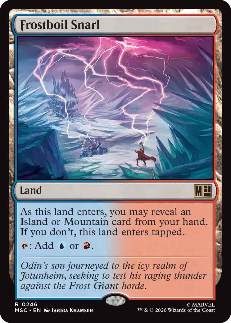 Frostboil Snarl (Surge Foil) [Marvel Super Heroes Commander] | Jack's On Queen