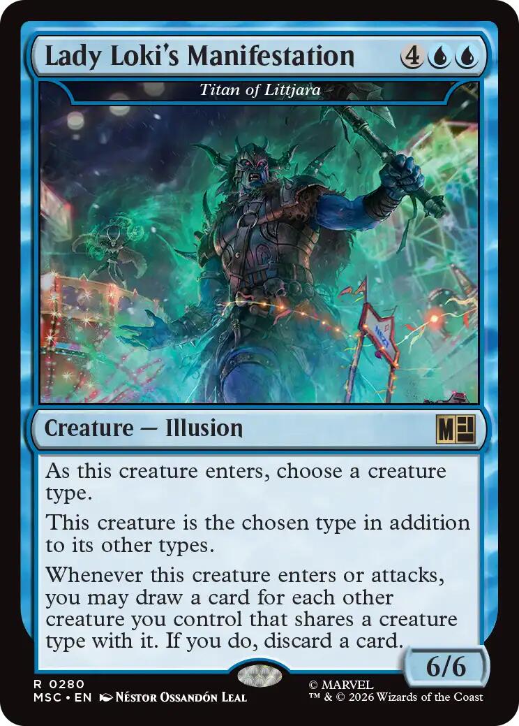 Lady Loki's Manifestation - Titan of Littjara (Surge Foil) [Marvel Super Heroes Commander] | Jack's On Queen
