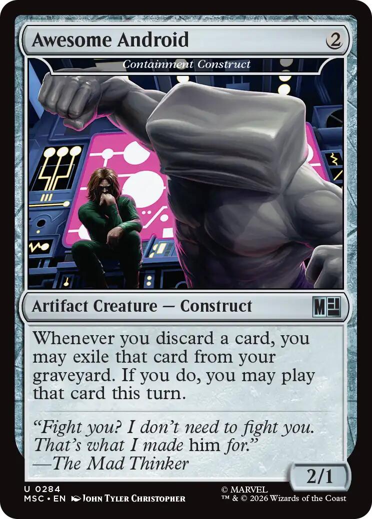 Awesome Android - Containment Construct [Marvel Super Heroes Commander] | Jack's On Queen