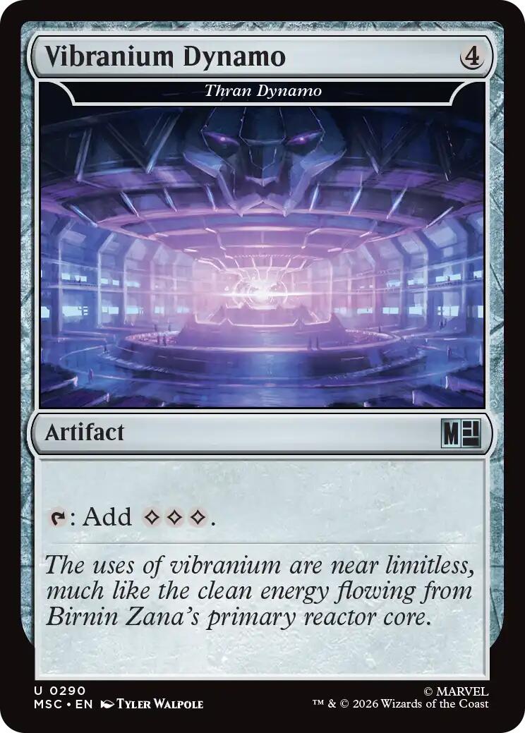 Vibranium Dynamo - Thran Dynamo (Surge Foil) [Marvel Super Heroes Commander] | Jack's On Queen