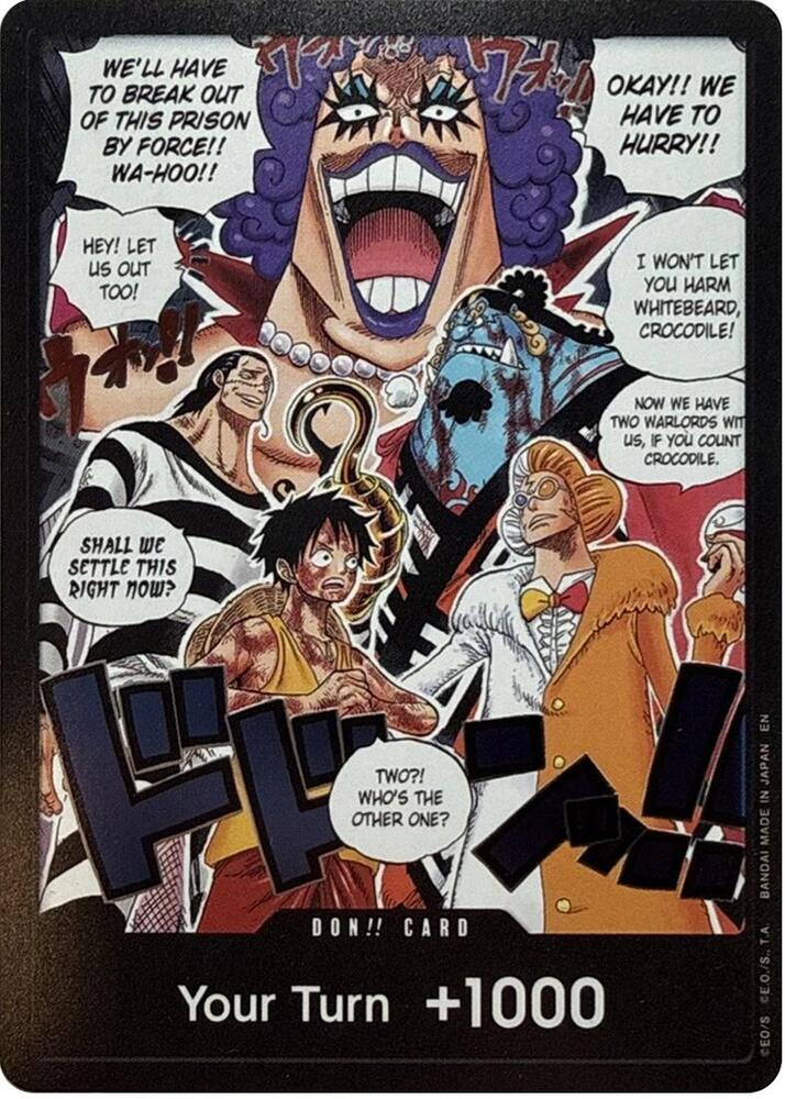 DON!! Card (Alternate Art) [The Time of Battle] | Jack's On Queen