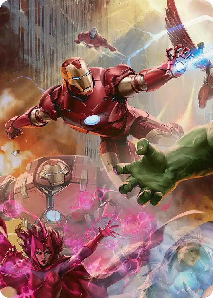 Iron Man, Futurist Paragon Art Card [Marvel Super Heroes Art Series] | Jack's On Queen