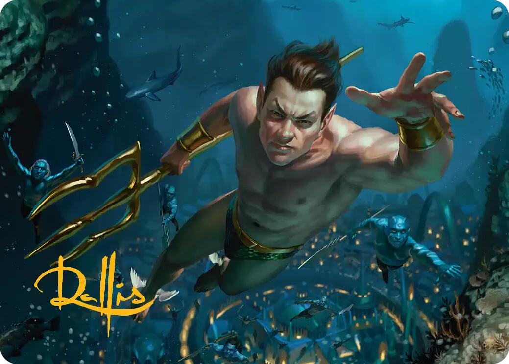 Namor the Sub-Mariner Art Card (Gold-Stamped Signature) [Marvel Super Heroes Art Series] | Jack's On Queen