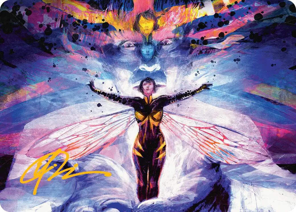 Pym Particles Art Card (Gold-Stamped Signature) [Marvel Super Heroes Art Series] | Jack's On Queen