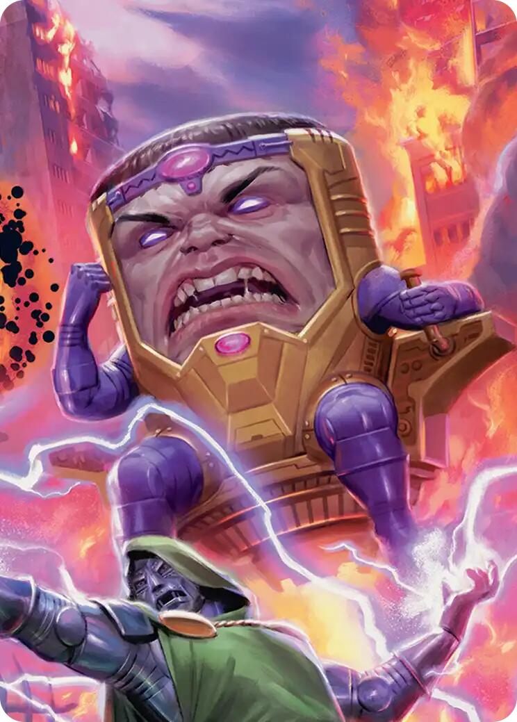 M.O.D.O.K., Evil Intellect Art Card [Marvel Super Heroes Art Series] | Jack's On Queen