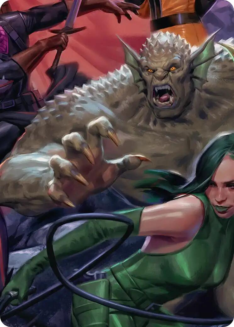 Abomination, Irradiated Brute Art Card [Marvel Super Heroes Art Series] | Jack's On Queen