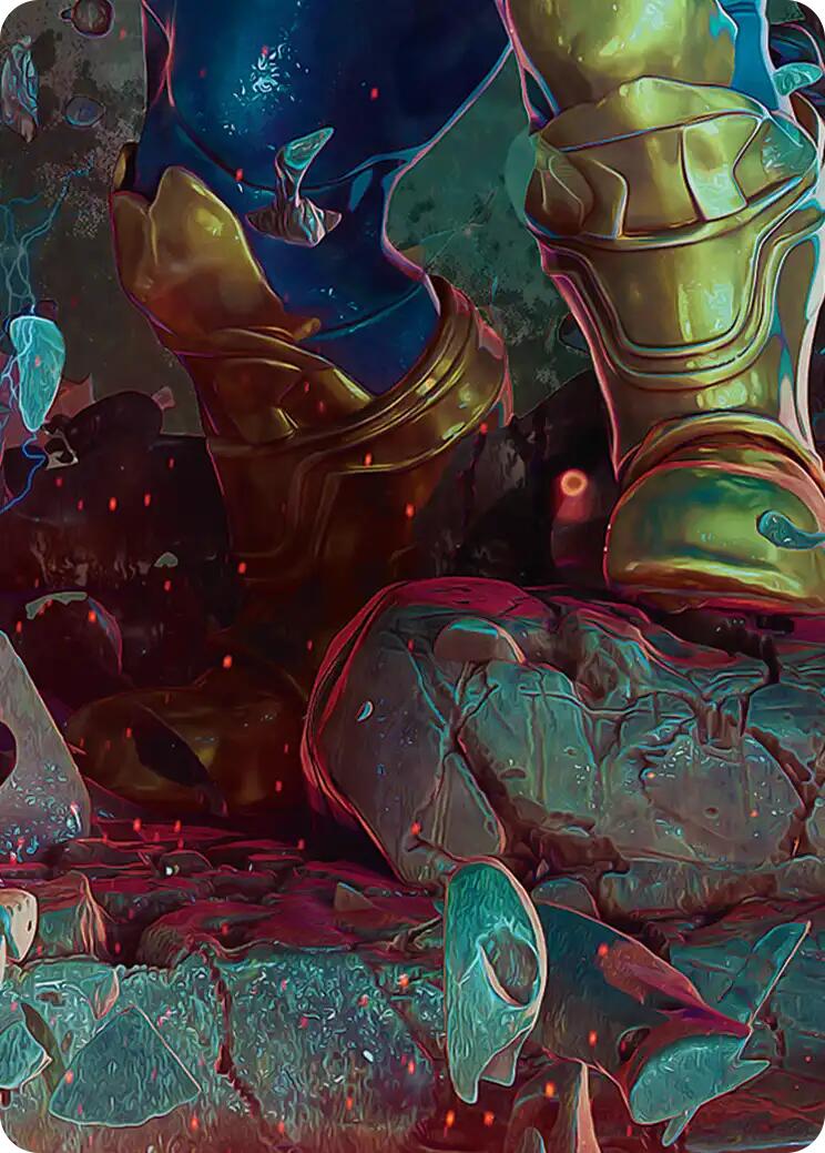Thanos, the Mad Titan Art Card (8/9) [Marvel Super Heroes Art Series] | Jack's On Queen