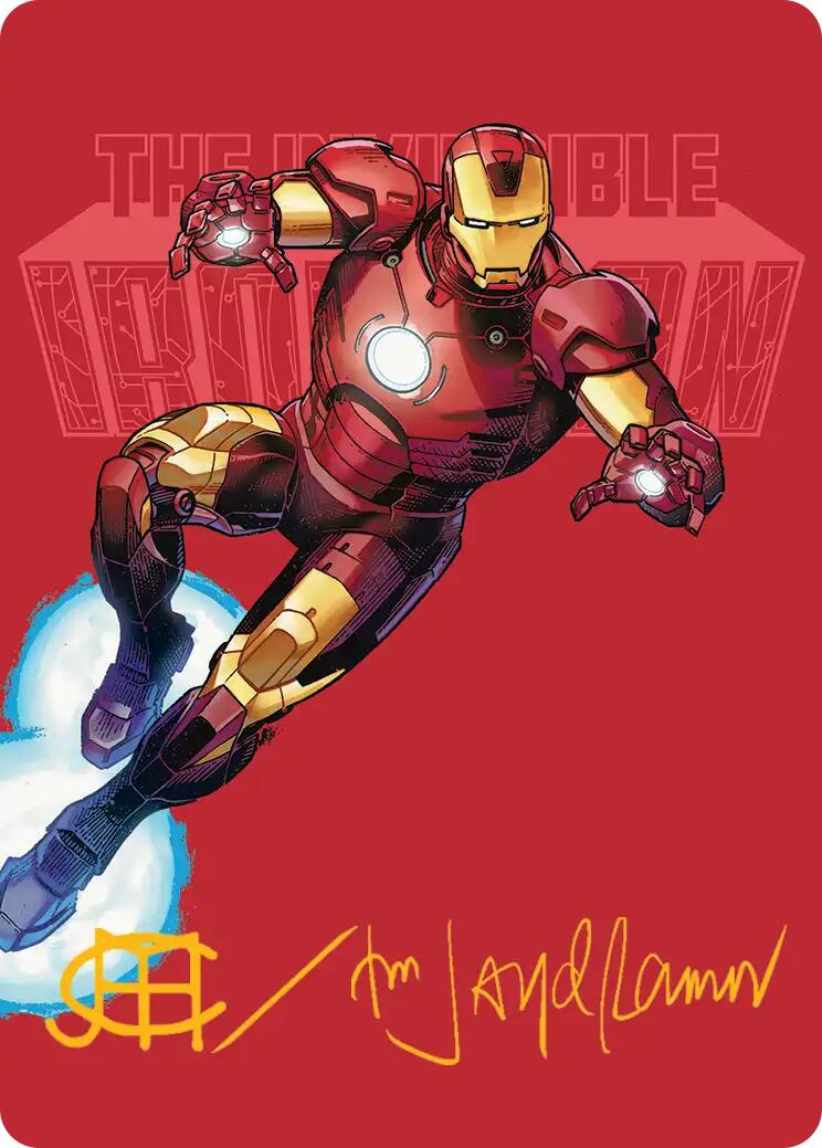 The Invincible Iron Man Art Card (Gold-Stamped Signature) [Marvel Super Heroes Art Series] | Jack's On Queen