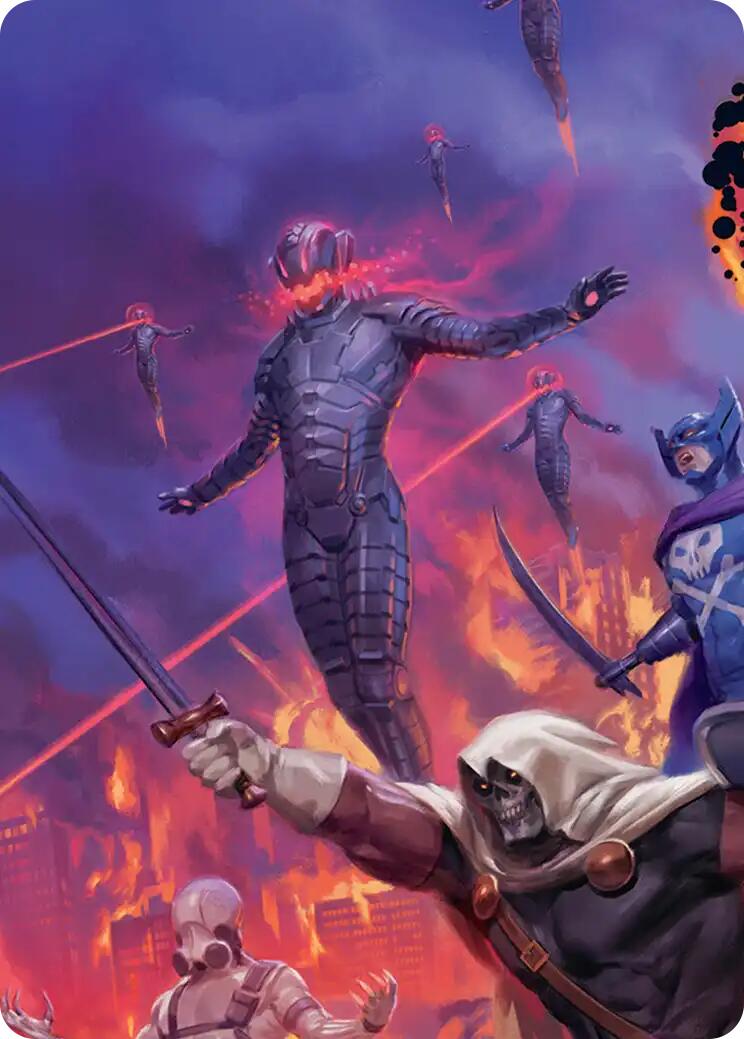 Ultron, Machine Overlord Art Card [Marvel Super Heroes Art Series] | Jack's On Queen