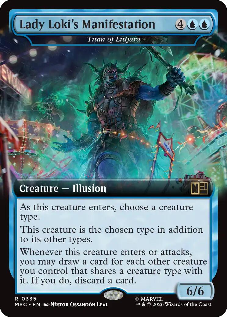 Lady Loki's Manifestation - Titan of Littjara (Extended Art) [Marvel Super Heroes Commander] | Jack's On Queen