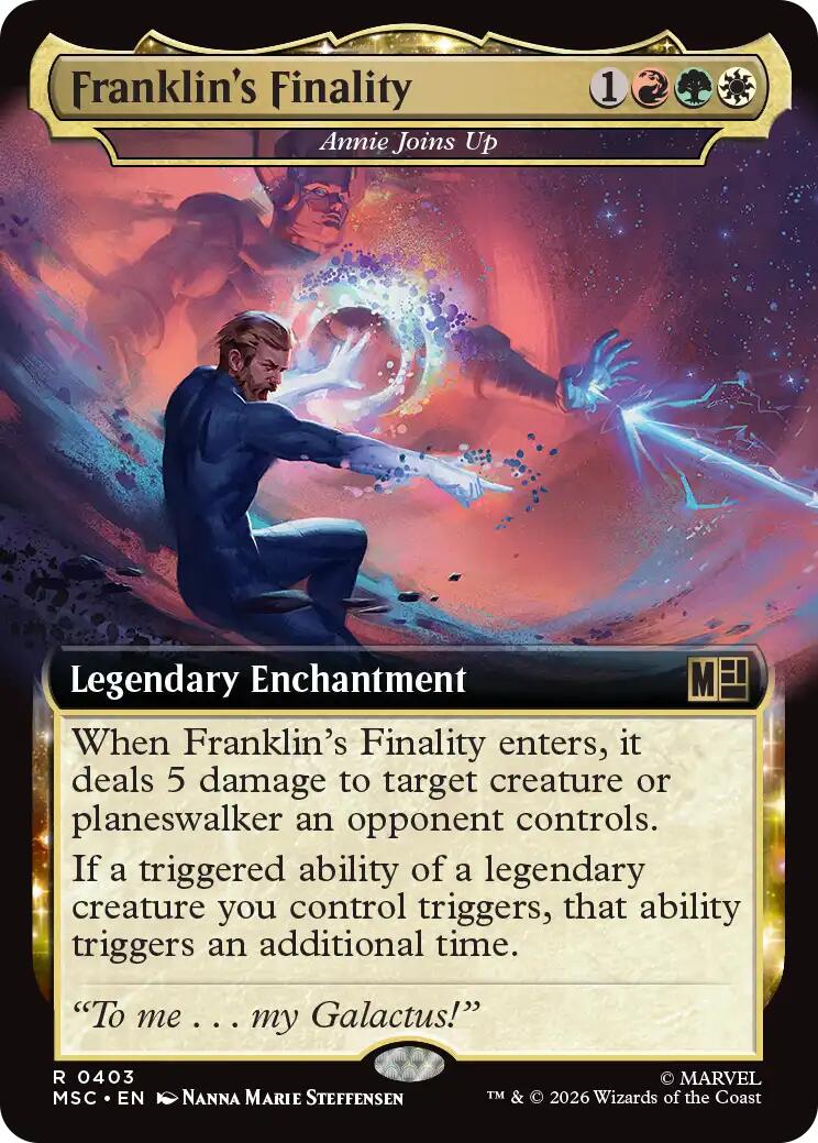 Franklin's Finality - Annie Joins Up (Extended Art) [Marvel Super Heroes Commander] | Jack's On Queen
