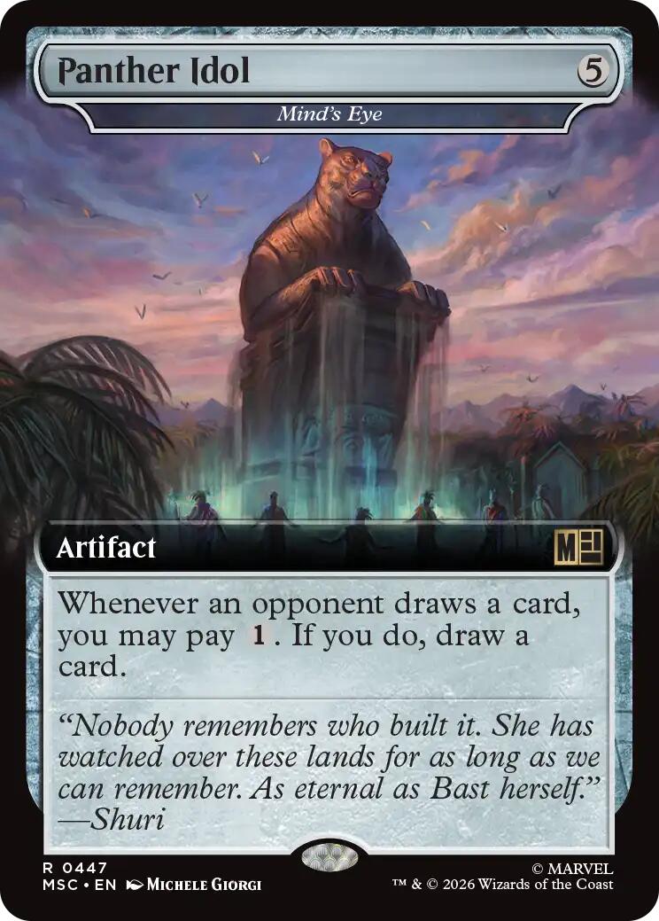 Panther Idol - Mind's Eye (Extended Art) [Marvel Super Heroes Commander] | Jack's On Queen