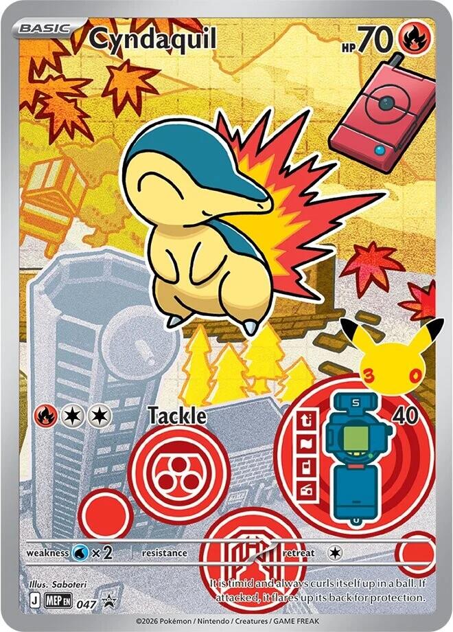 Cyndaquil (047) [Mega Evolution Promo] | Jack's On Queen