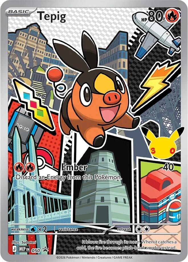 Tepig (050) [Mega Evolution Promo] | Jack's On Queen