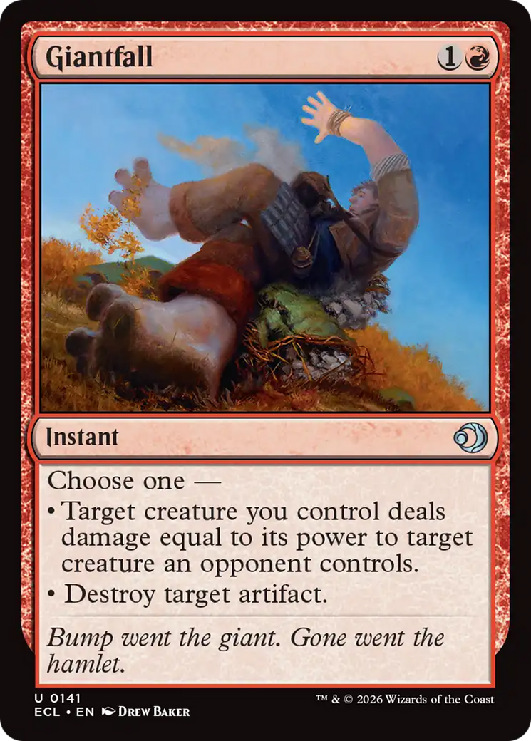 Giantfall [Lorwyn Eclipsed] | Jack's On Queen