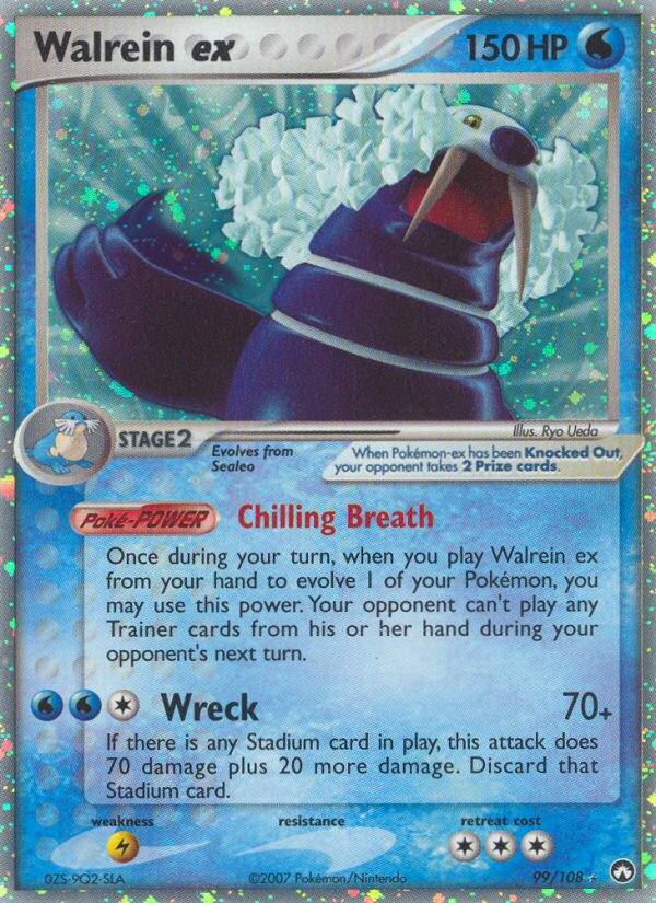 Walrein ex (99/108) [EX: Power Keepers] | Jack's On Queen