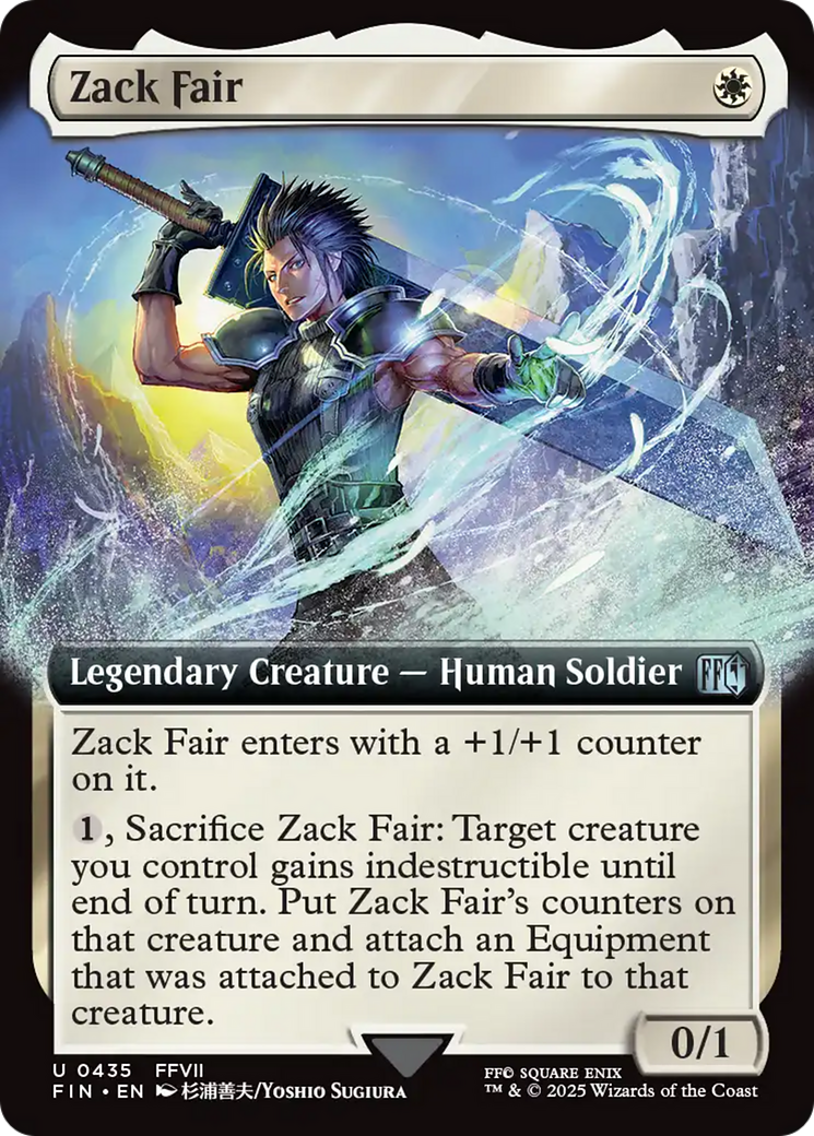 Zack Fair (Extended Art) [FINAL FANTASY] | Jack's On Queen