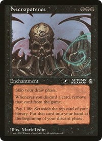 Necropotence (Oversized) [Oversize Cards] | Jack's On Queen