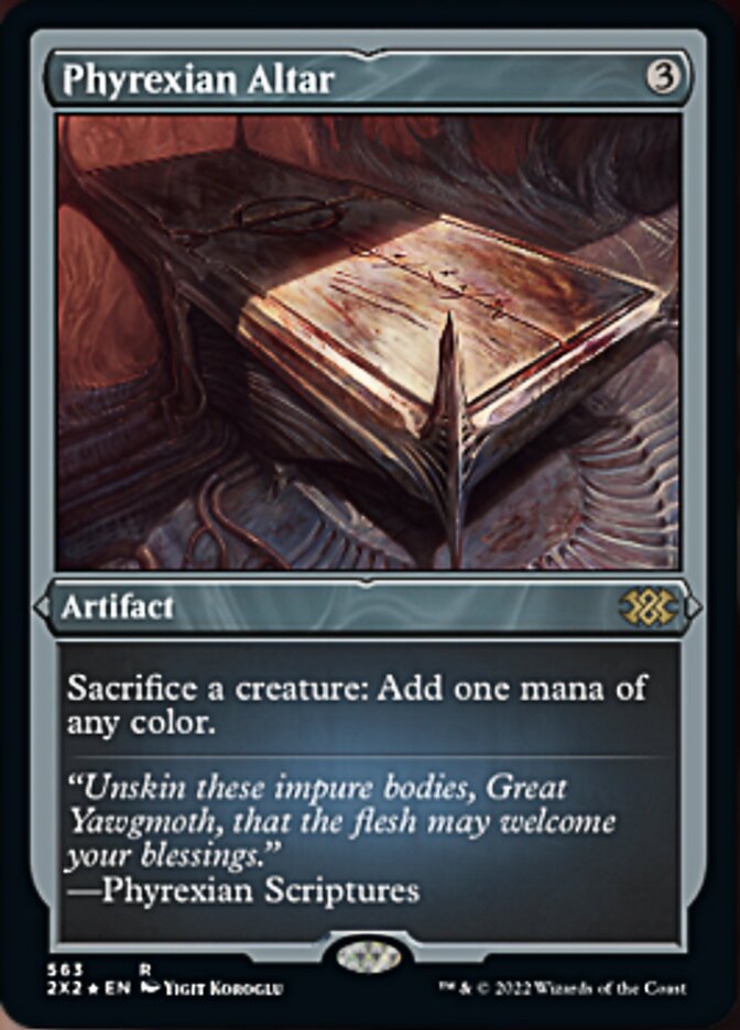 Phyrexian Altar (Foil Etched) [Double Masters 2022] | Jack's On Queen