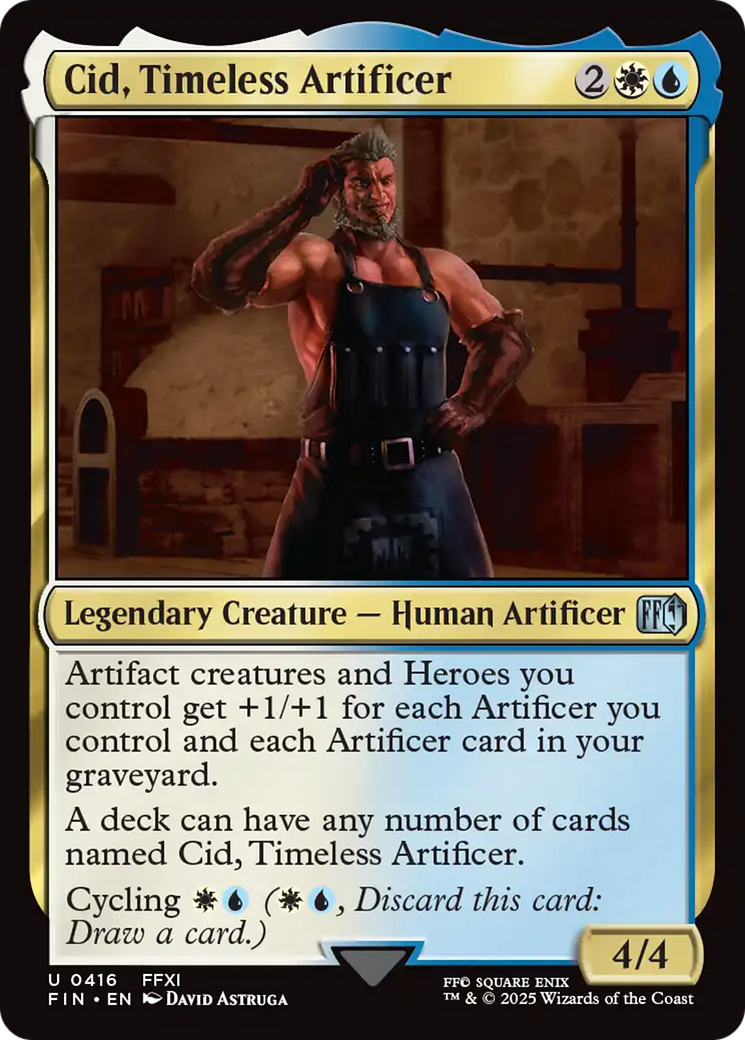 Cid, Timeless Artificer (0416) [FINAL FANTASY] | Jack's On Queen
