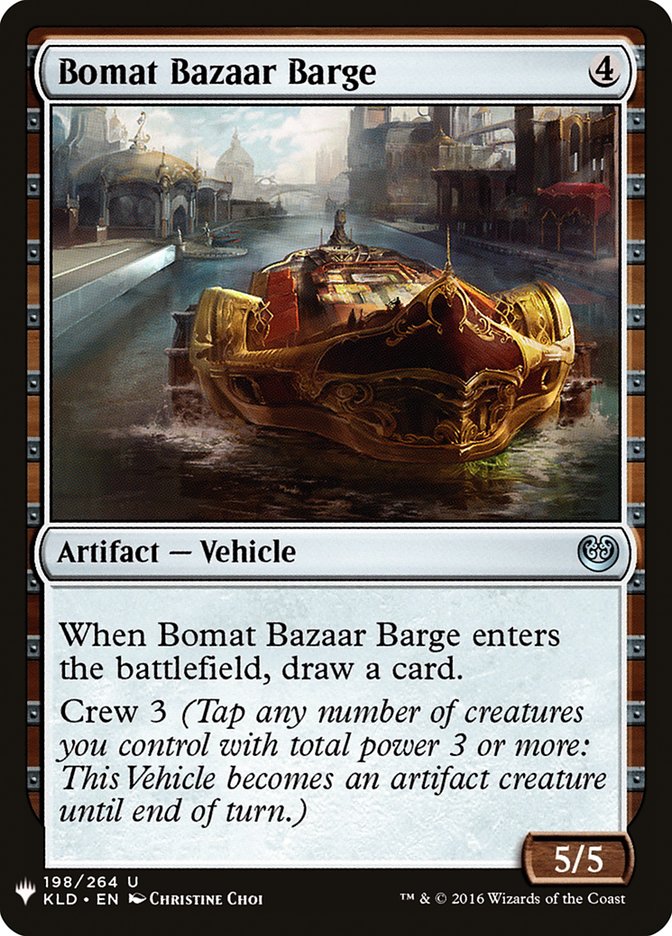 Bomat Bazaar Barge [Mystery Booster] | Jack's On Queen