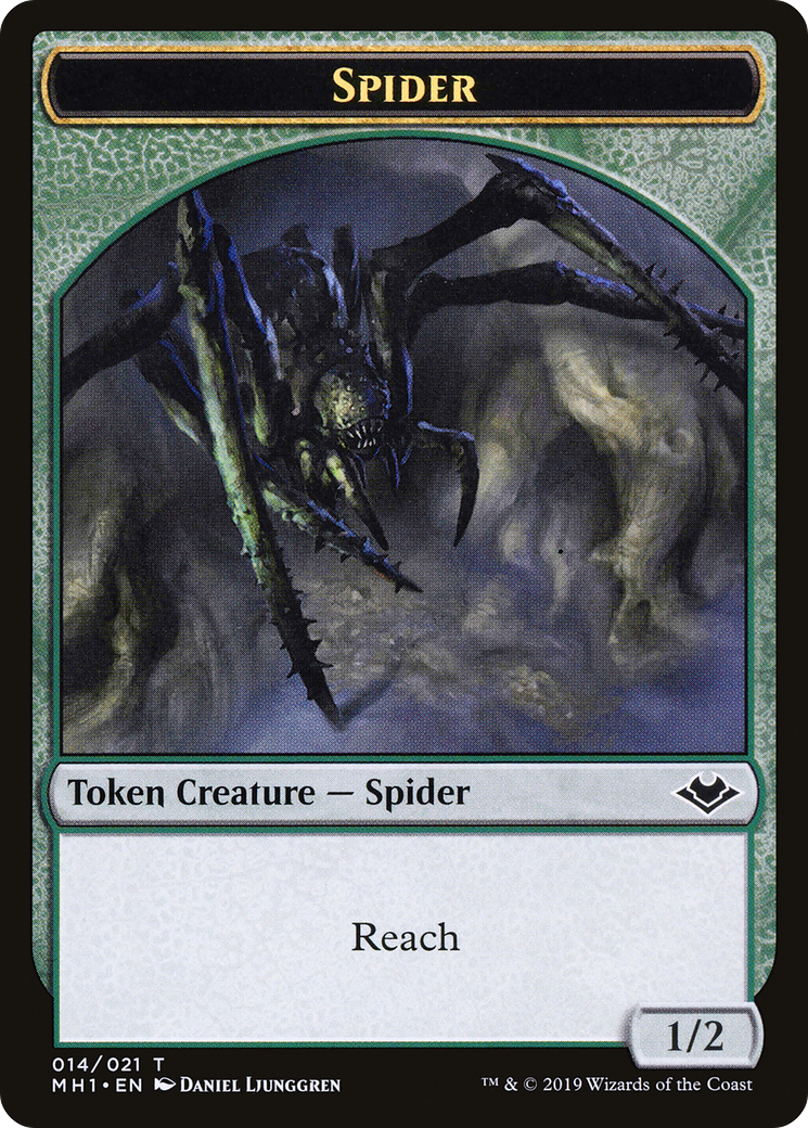 Shapeshifter // Spider Double-Sided Token [Modern Horizons Tokens] | Jack's On Queen