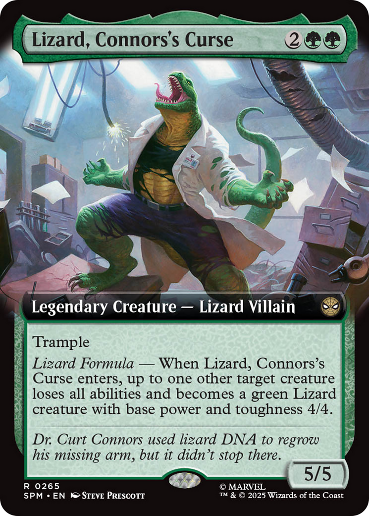 Lizard, Connors's Curse (Extended Art) [Marvel's Spider-Man] | Jack's On Queen