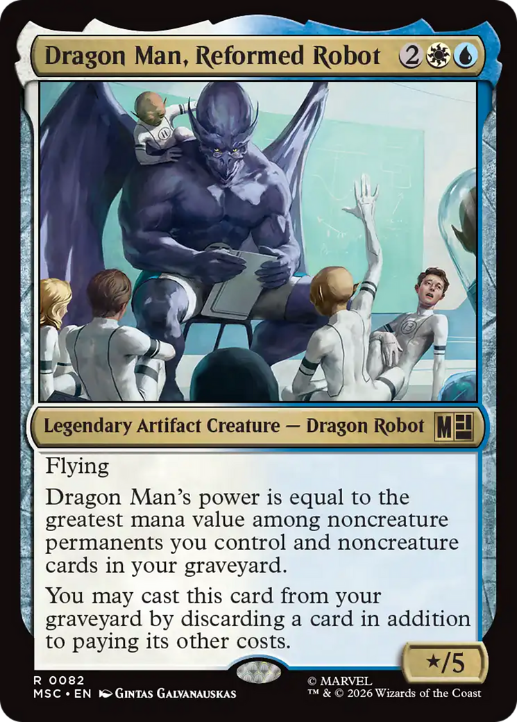 Dragon Man, Reformed Robot [Marvel Super Heroes Commander] | Jack's On Queen