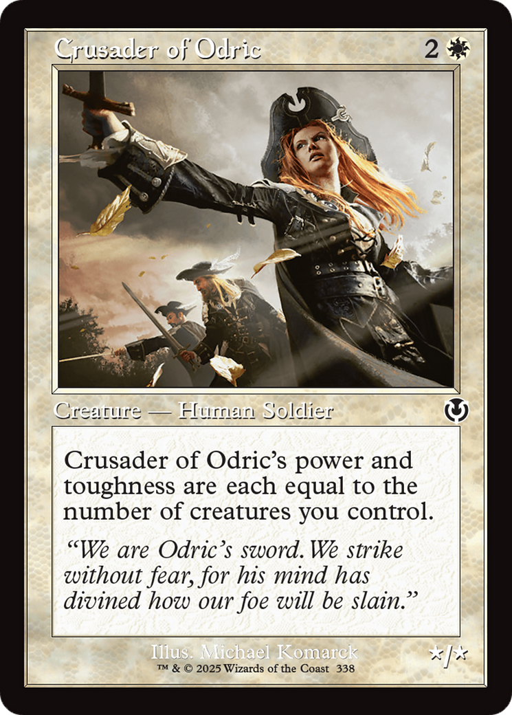 Crusader of Odric (Retro Frame) [Innistrad Remastered] | Jack's On Queen