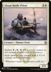 Abzan Battle Priest [The List Reprints] | Jack's On Queen