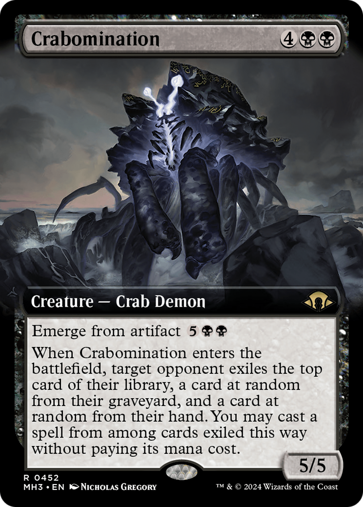 Crabomination (Extended Art) [Modern Horizons 3] | Jack's On Queen