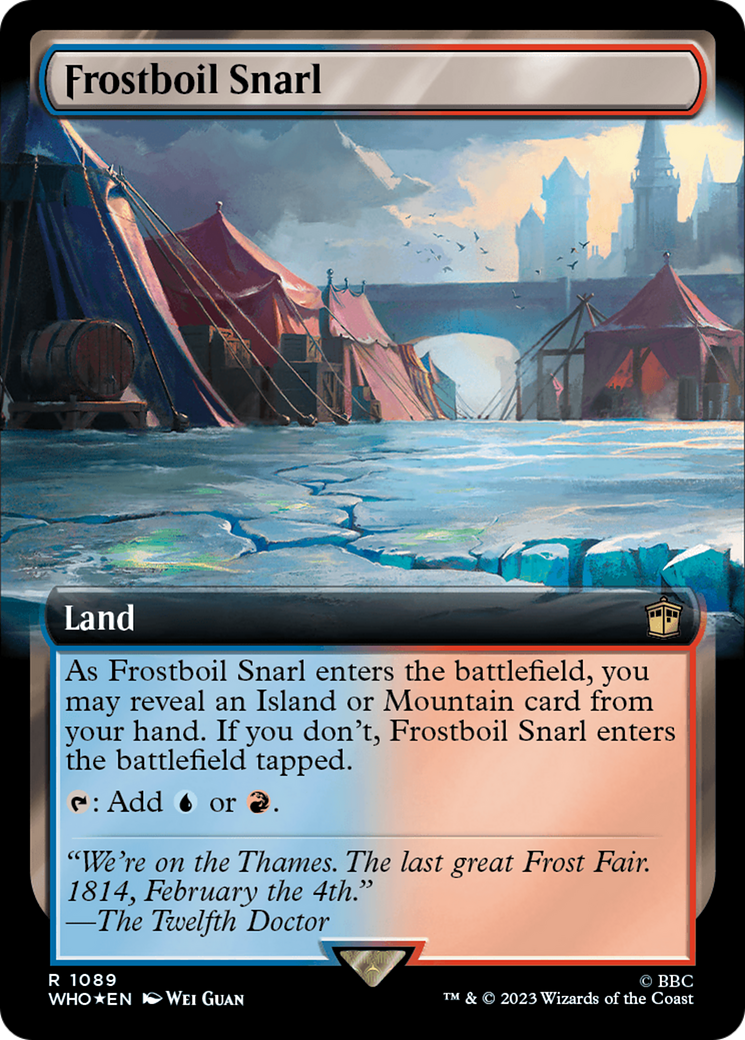 Frostboil Snarl (Extended Art) (Surge Foil) [Doctor Who] | Jack's On Queen