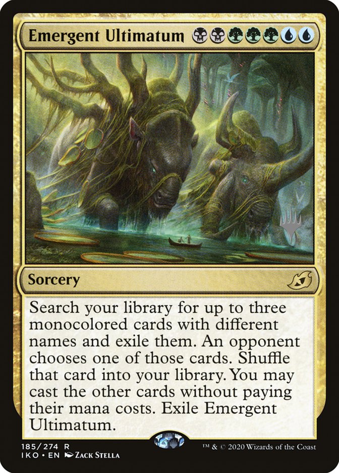 Emergent Ultimatum (Promo Pack) [Ikoria: Lair of Behemoths Promos] | Jack's On Queen