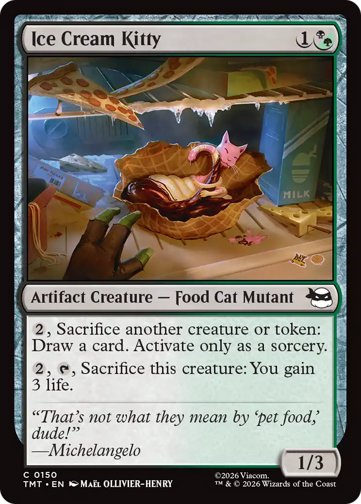 Ice Cream Kitty [Teenage Mutant Ninja Turtles] | Jack's On Queen