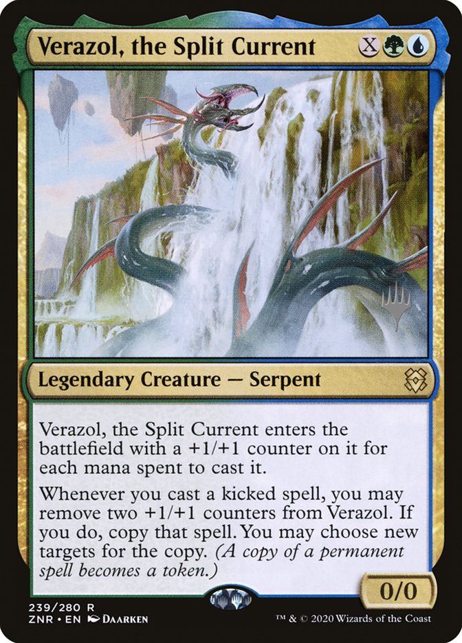 Verazol, the Split Current (Promo Pack) [Zendikar Rising Promos] | Jack's On Queen