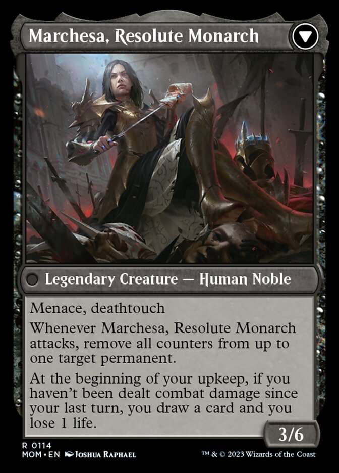 Invasion of Fiora // Marchesa, Resolute Monarch [March of the Machine] | Jack's On Queen