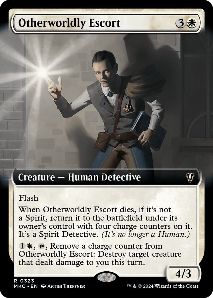 Otherworldly Escort (Extended Art) [Murders at Karlov Manor Commander] | Jack's On Queen