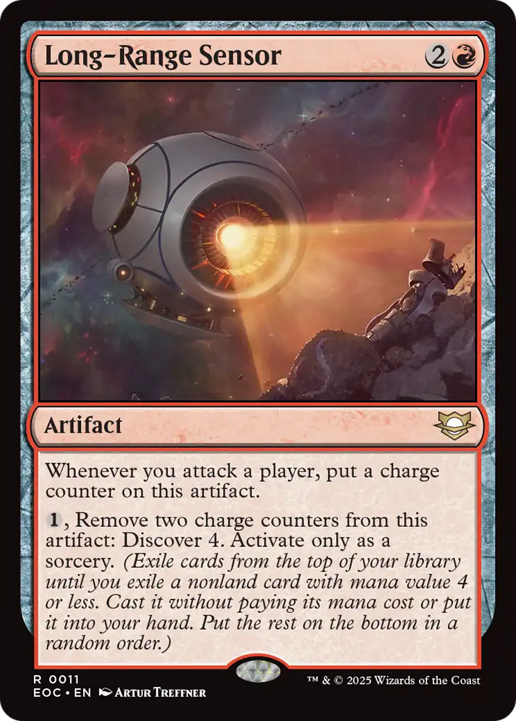 Long-Range Sensor [Edge of Eternities Commander] | Jack's On Queen