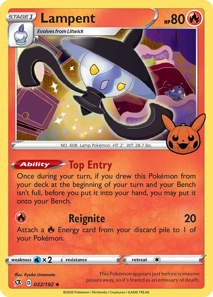 Lampent (032/192) [Trick or Trade] | Jack's On Queen