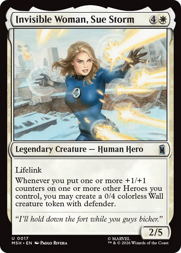 Invisible Woman, Sue Storm [Marvel Super Heroes] | Jack's On Queen