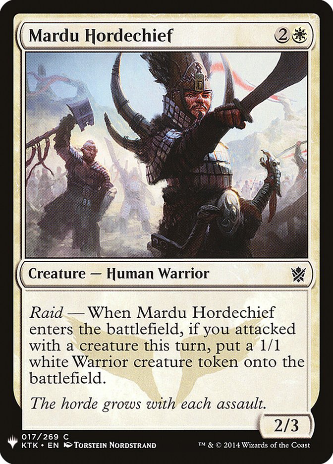 Mardu Hordechief [Mystery Booster] | Jack's On Queen